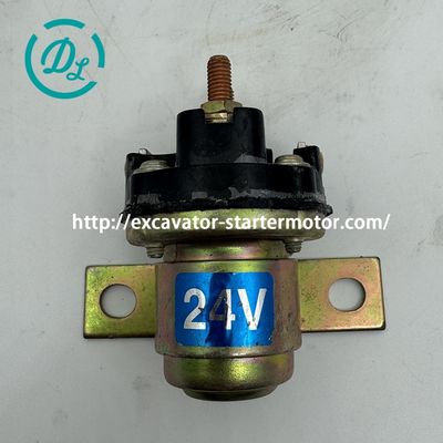 Suku Cadang Pengganti Excavator Relay Starter Hyundai 21N6-30120 R140LC-7